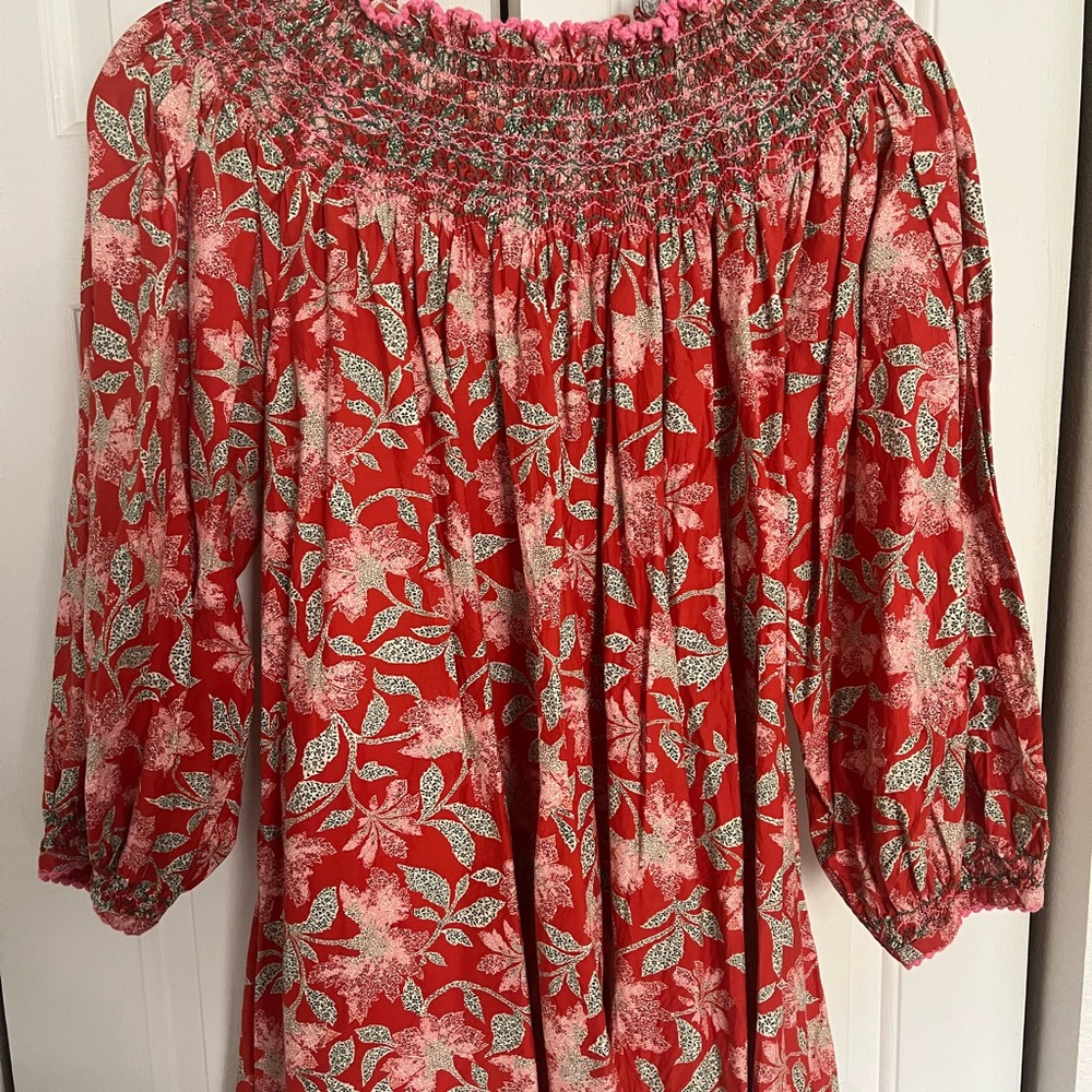 Doen babydoll long sleeve dress, size xs